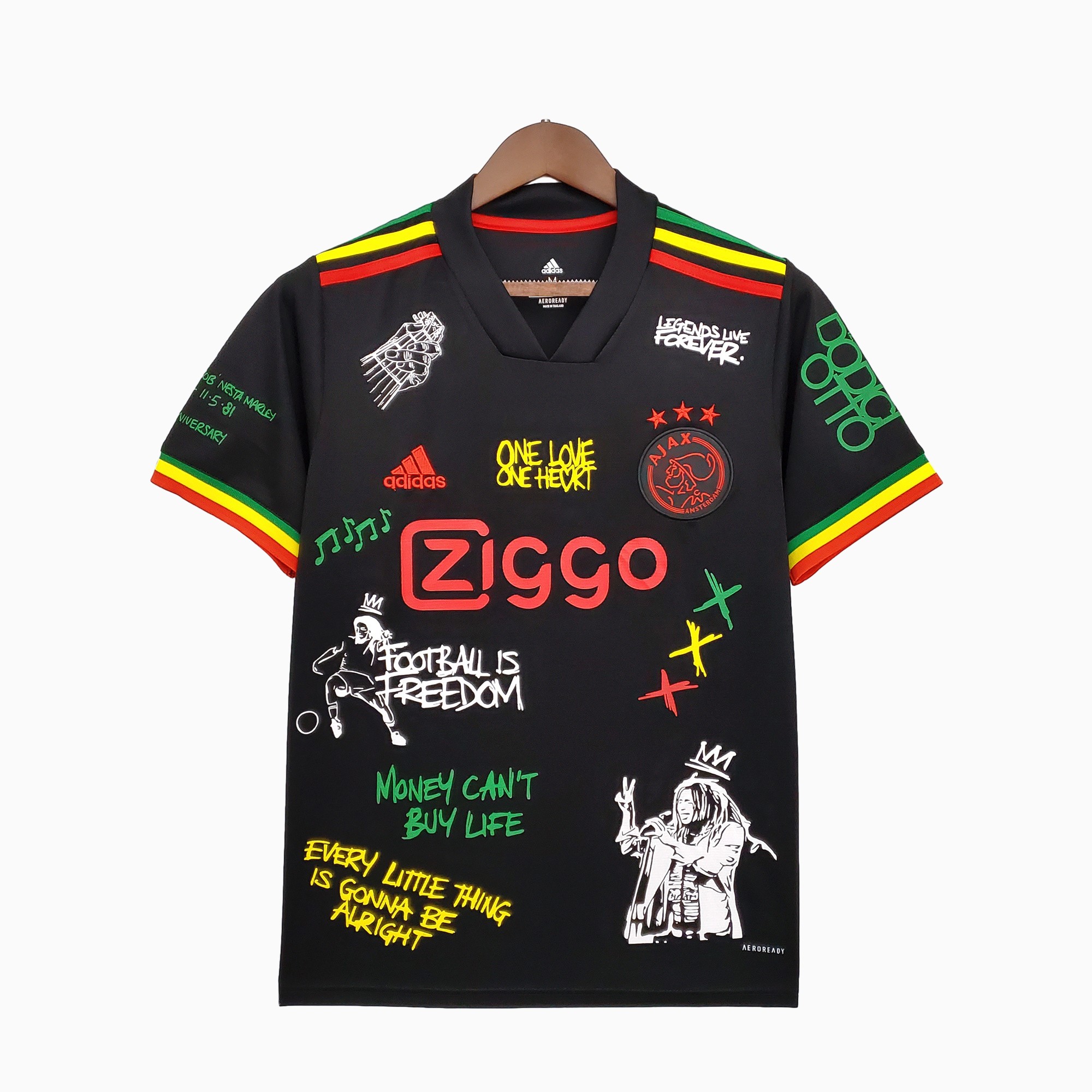 Retro Ajax x B-O-B Marly 21-22 Special Edition Jersey